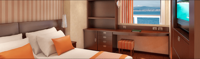 Accommodation on Carnival Conquest